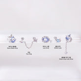 Blurian ピアッシング Piercing bling moon